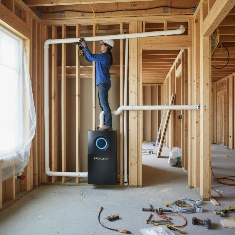Central Humidifier Installation